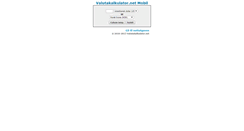 Desktop Screenshot of m.valutakalkulator.net