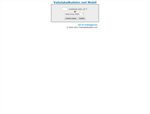Tablet Screenshot of m.valutakalkulator.net